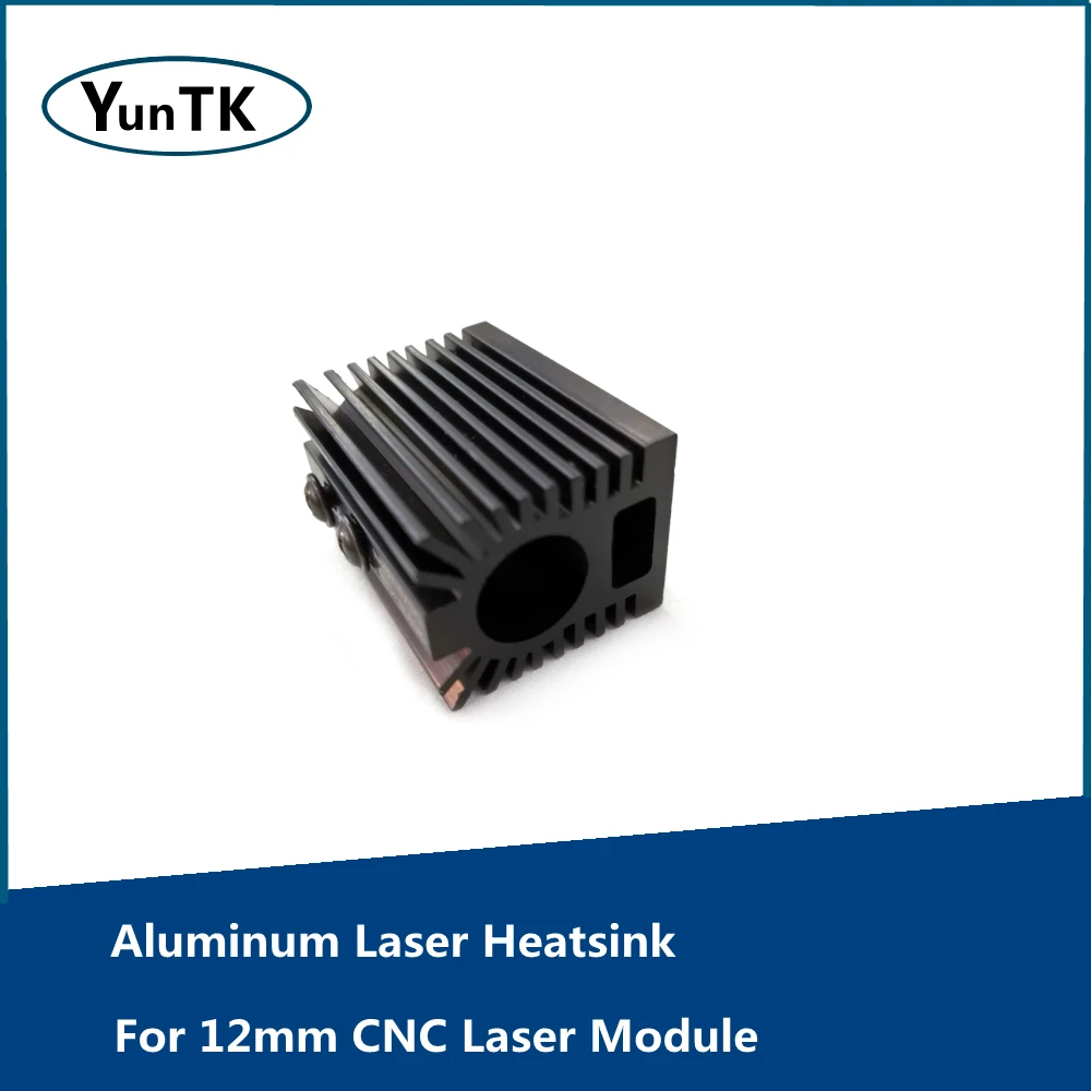 Алюминиевый Лазерный радиатор, теплоотвод, корпус теплоотвода, температура, фотопара для лазерного модуля CNC 12 мм