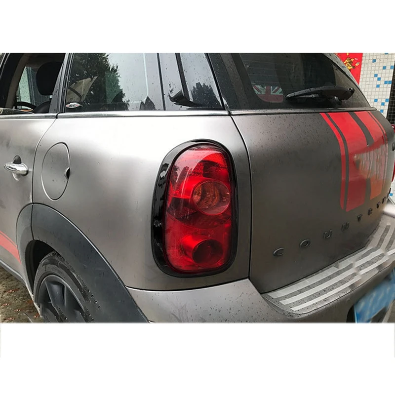 

For-BMW MINI Countryman R60 2011-2016 Headlight Ring Cover Trim Rear Lamps Shell Sticker