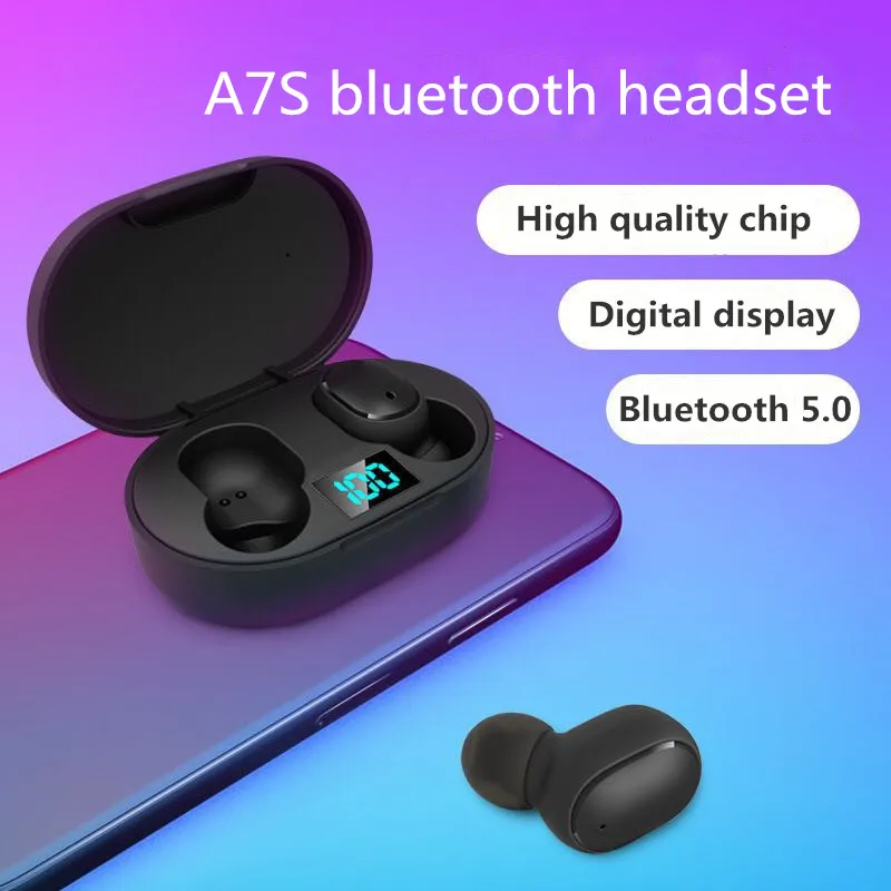 Беспроводные Bluetooth наушники TWS Blutooth свободные руки спортивные игровая гарнитура