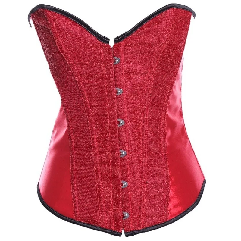 

Women's Corset Overbust Slimming Waist 12 Bones Corset Top Sexy Underwear