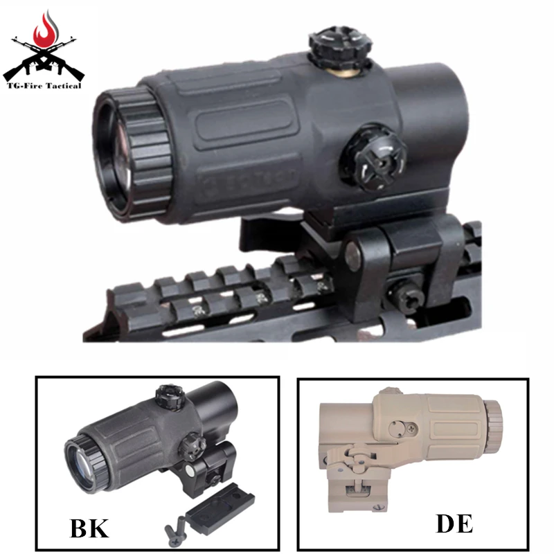Тактический телескоп охотничий прицел G33 3X лупа голографический красный точка