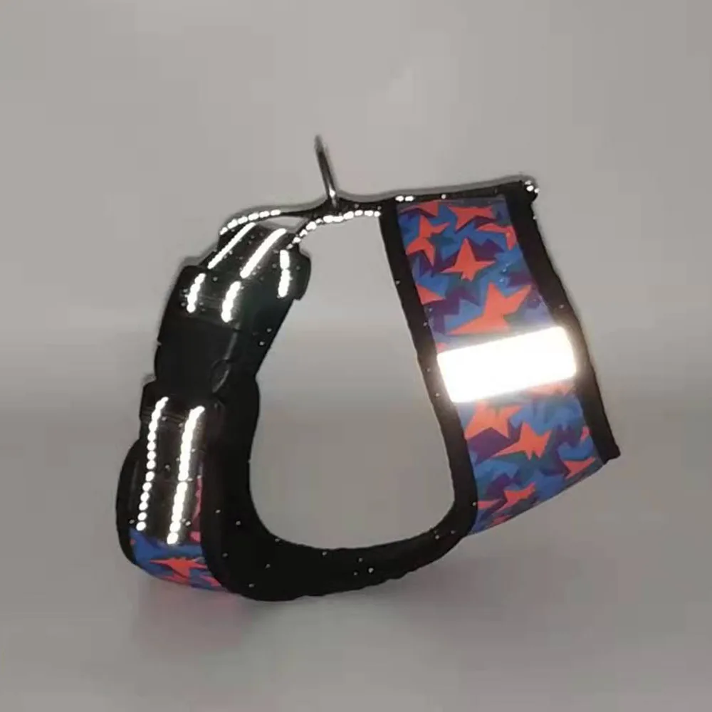 Светоотражающий Жилет для собак мягкая дышащая шлейка без натяжения маленьких и