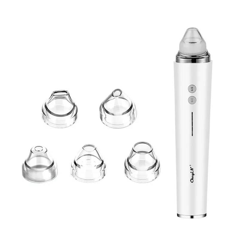 

WiFi Camera Visual Face Blackhead Remover Vacuum Suction Pore Cleaner Face Deep Nose Cleasning Pimple Removal With 6 heads Tool