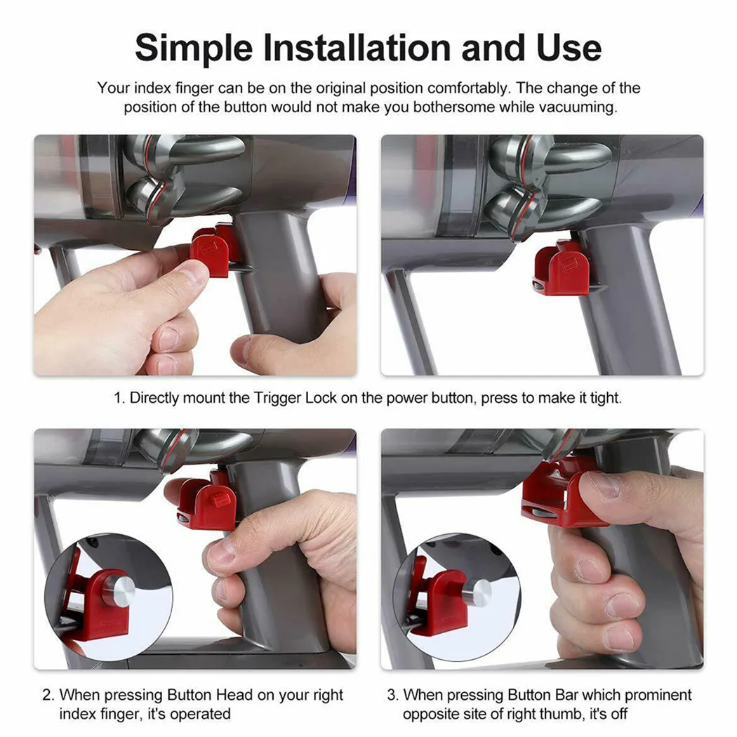 

1pcs Trigger Lock 1 Comfortably Power Button Lock Replace Replacement