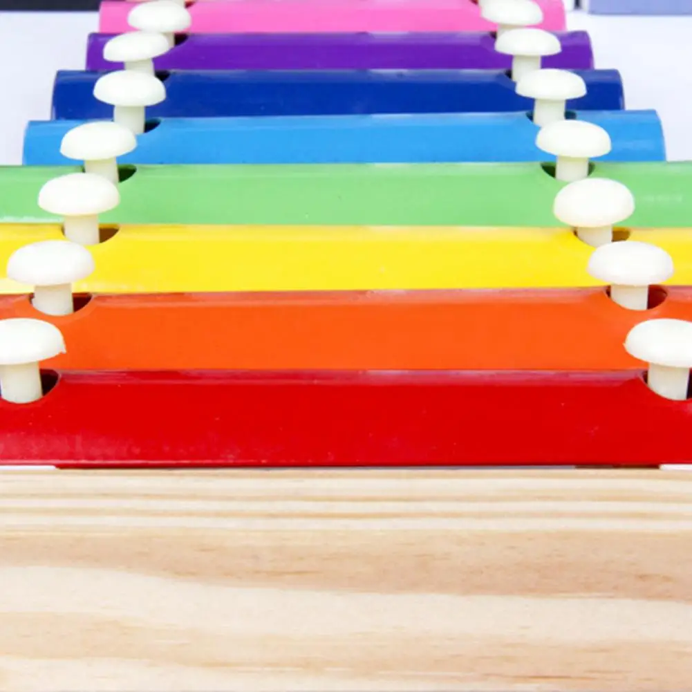 Деревянные детские развивающие октавы ксилофон сосны стального листа альпиния