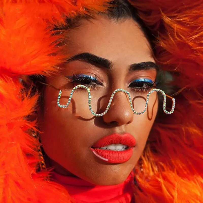 Mimiyou оправа для очков в форме ромбовидной формы женские ретро оптические очки без