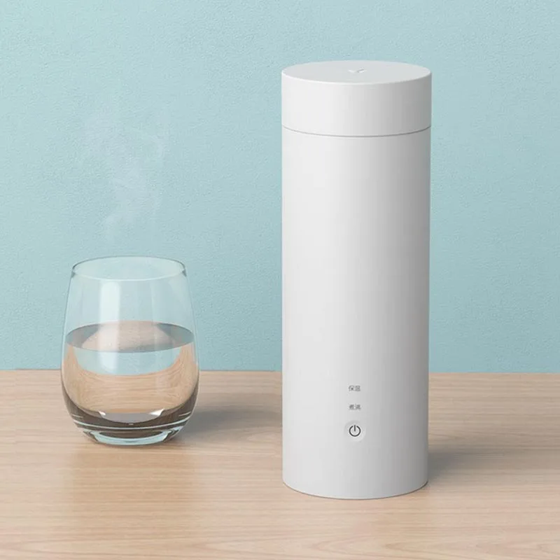 Xiaomi Viomi, электрическая чашка, портативная, 400 мл, бутылка, 304 нержавеющая сталь, чашка для чая, кофе, молока, порошка, дорожный чайник, Термокружка