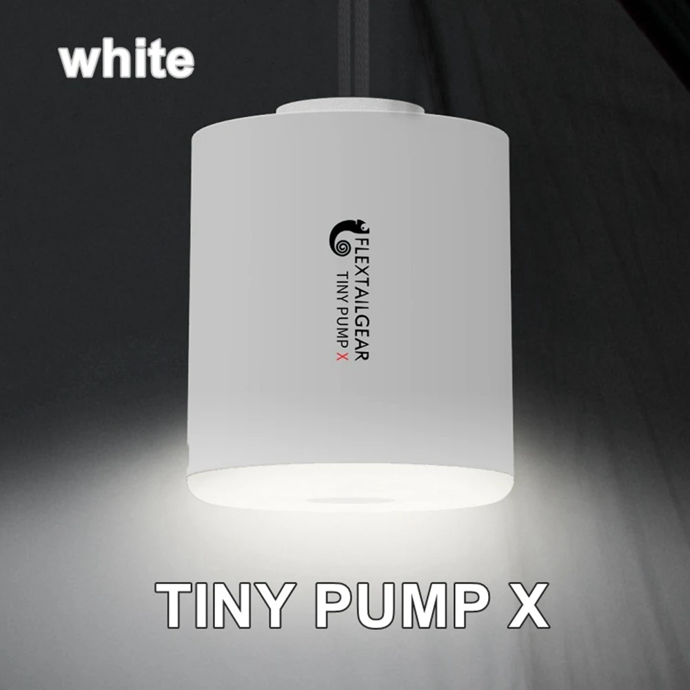 

3-in-1 Mini Inflatable Pump Ultralight USB Charging Outdoor Air Pump Camping Light Multifunctional 3 Modes Camping Tools
