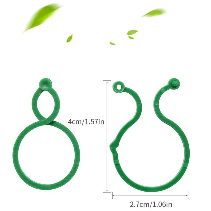 20 шт. садовые зажимы для растений лозы овощей томатов выращивания подставки