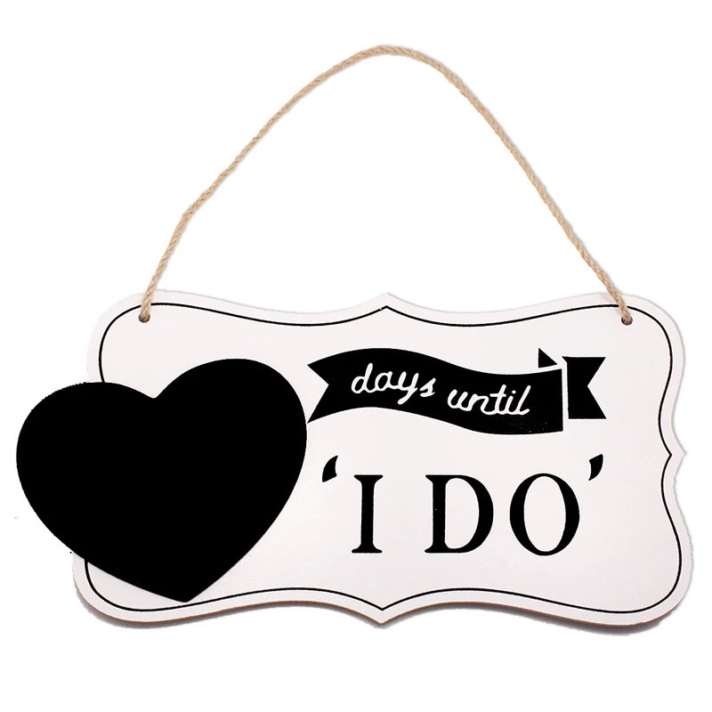 1 шт. романтическая доска I Do деревенский знак Свадебная вечеринка приёмные знаки
