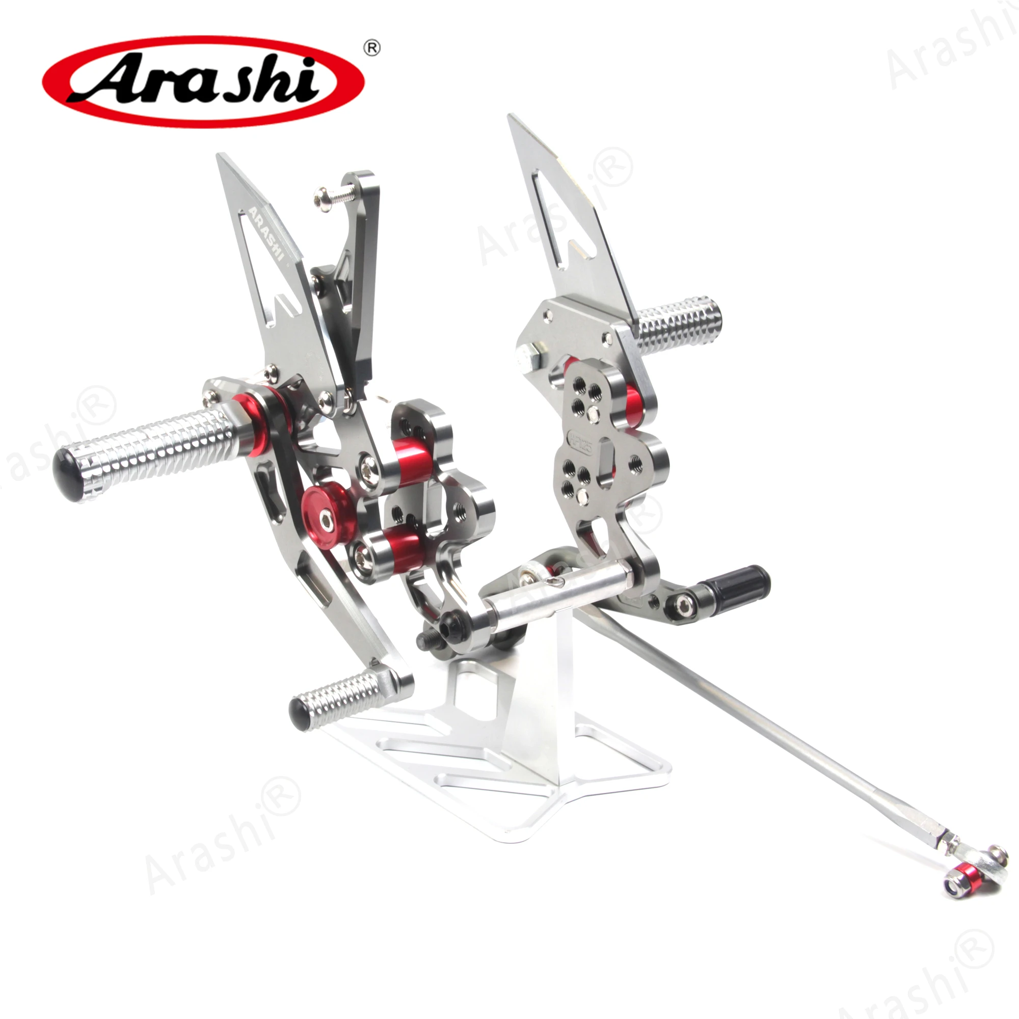 Араши мотоцикла для ног Rearset SUZUKI GSXR GSX-R 600 750 2006 2007 2008 2009 2010 GSX750R CNC регулируемый езды