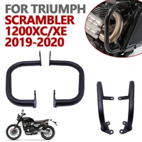 for triumph scrambler 1200xc 1200xe 1200 xc xe 2019 2020 motorcycle accessorie engine guard bumper crash bar stunt cage faring
