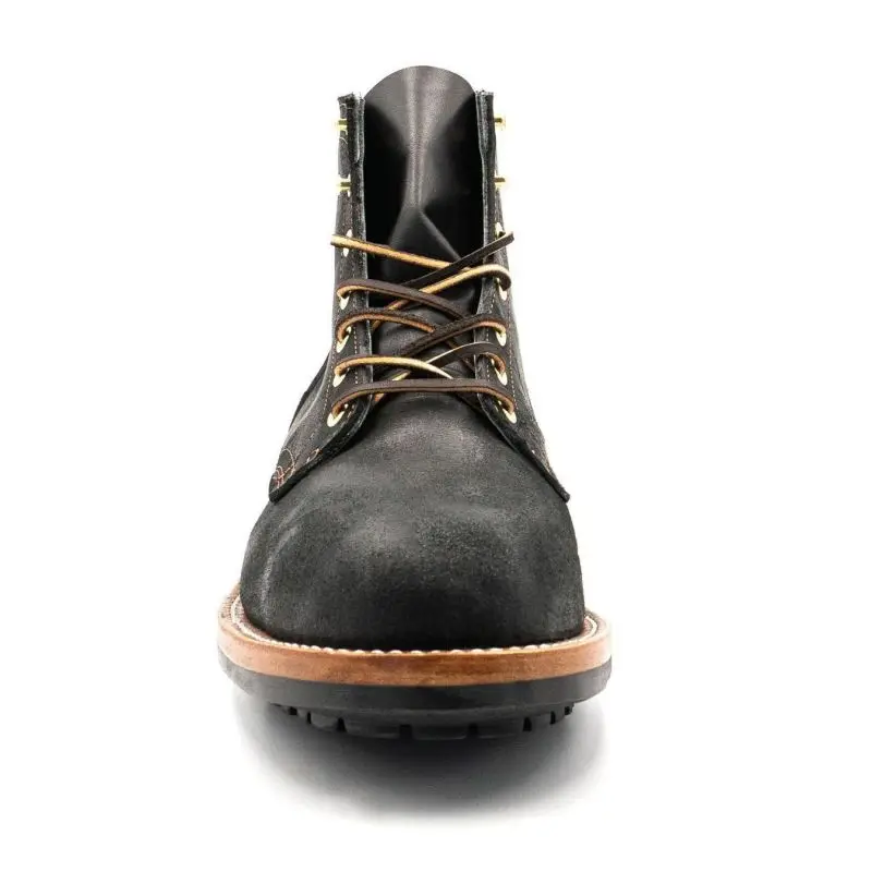 

Men's PU Leather Elegant Carved Lace Up Boots Classic Boots Ankle Men Boots Casual Fashion Winter Combat Boots KT029