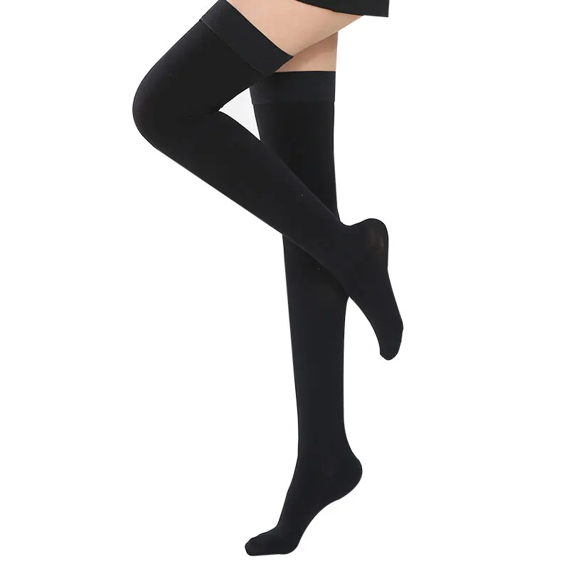 Носки компрессионные женские медицинские длинные носки для бега класс 2