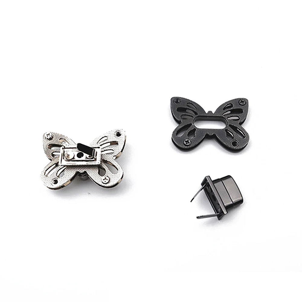 Металлический кошелек в форме бабочки с поворотным замком | Дом и сад