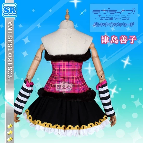 Рождественское платье аниме Love Live Sunshine акутюр цушима йошико хор Униформа косплей