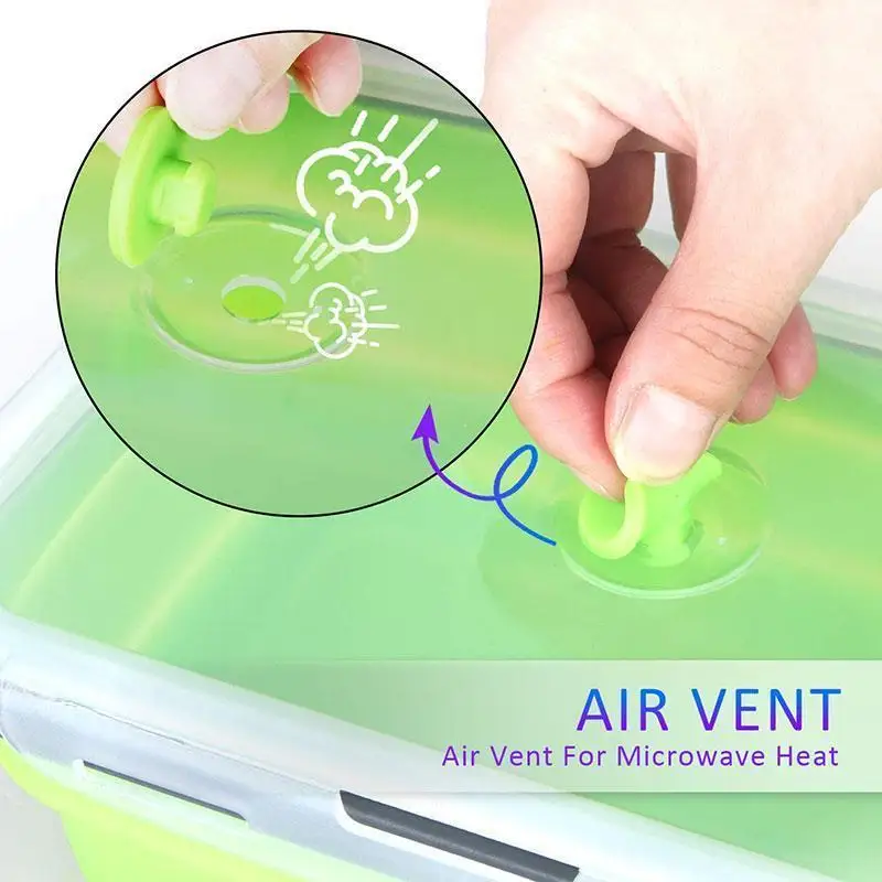 2021 800ml New Microwave Lunch Box Portable 1 Layer Food Container Healthy Bento Boxes Lunchbox With Cutlery | Дом и сад