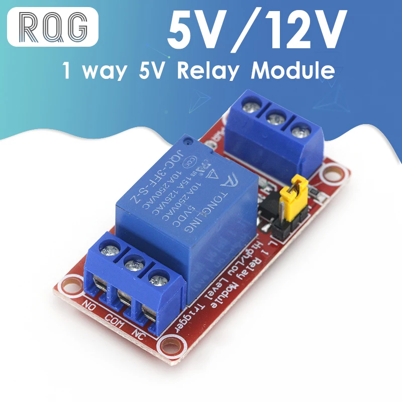 5 в 12 В Один 1 канальный релейный модуль щит с опора для оптопары высоким и низким