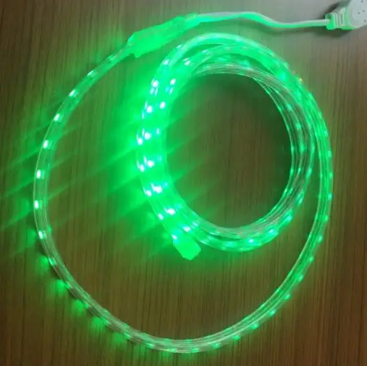 

Гибкая СВЕТОДИОДНАЯ лента SMD 5050, В переменного тока, 60 светодиодов/м, водонепроницаемая светодиодная лента с разъемом питания, 1 м/2 м/3 м/5 м/6 м/8 м/9 м/10M