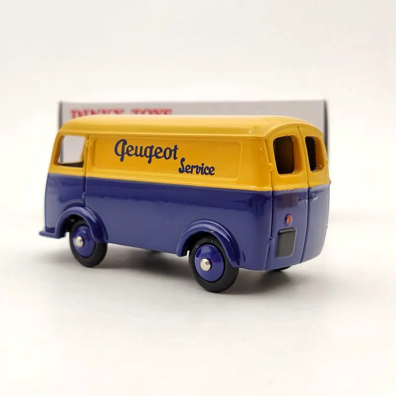Атлас 1/43 миниатюрные игрушки Dinky 25B для P ~ fourfourgon Tole D.3.A желтый литье под давлением|