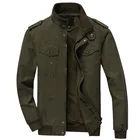 Мужская ветровка в стиле милитари M65, демисезонная армейская куртка, водонепроницаемая теплая ветровка, бархатная летная куртка-бомбер
