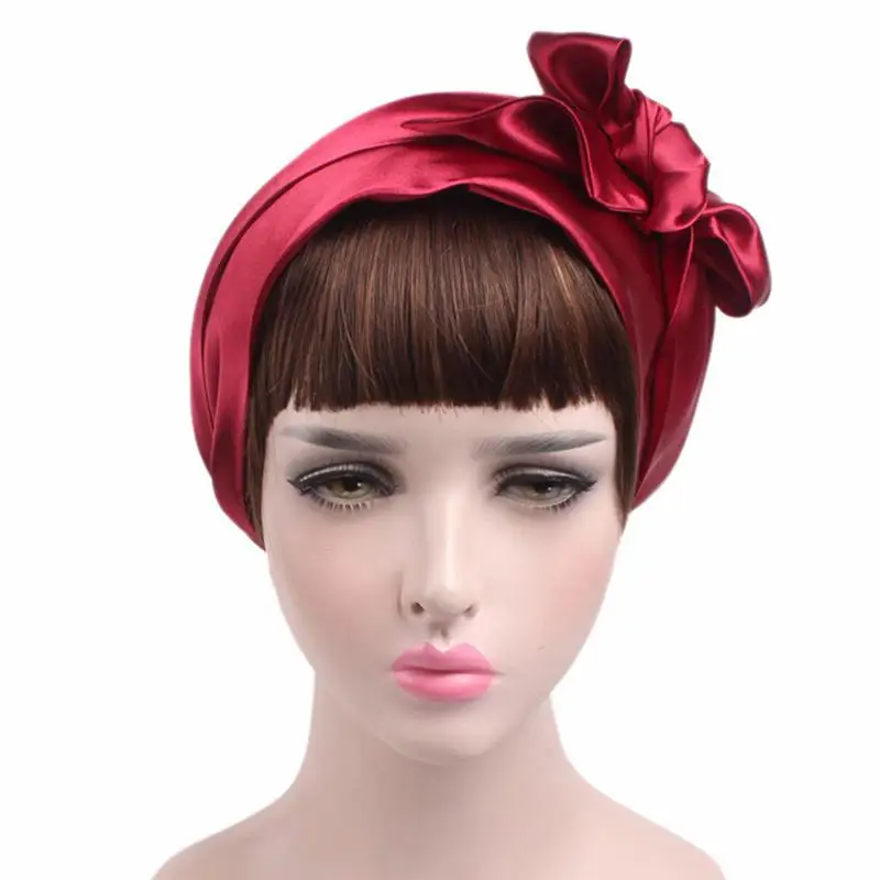 1 шт. и принтом в виде банта для Чепчик сна капюшон оплетка Эластичный Тюрбан