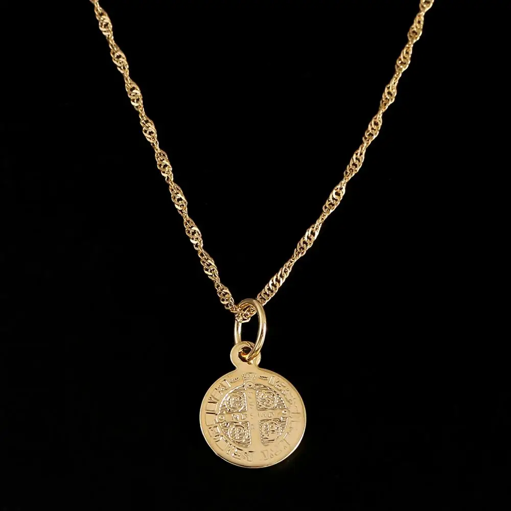 Ожерелье с подвеской в стиле хип-хоп золотистого цвета, CSSML NDSMD CSPB, Иисус, ювелирные изделия для женщин
