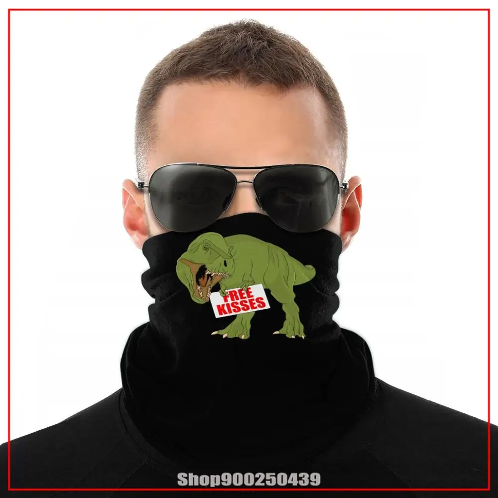 Свободная маска динозавра для лица с принтом животных 3D бесшовная бандана