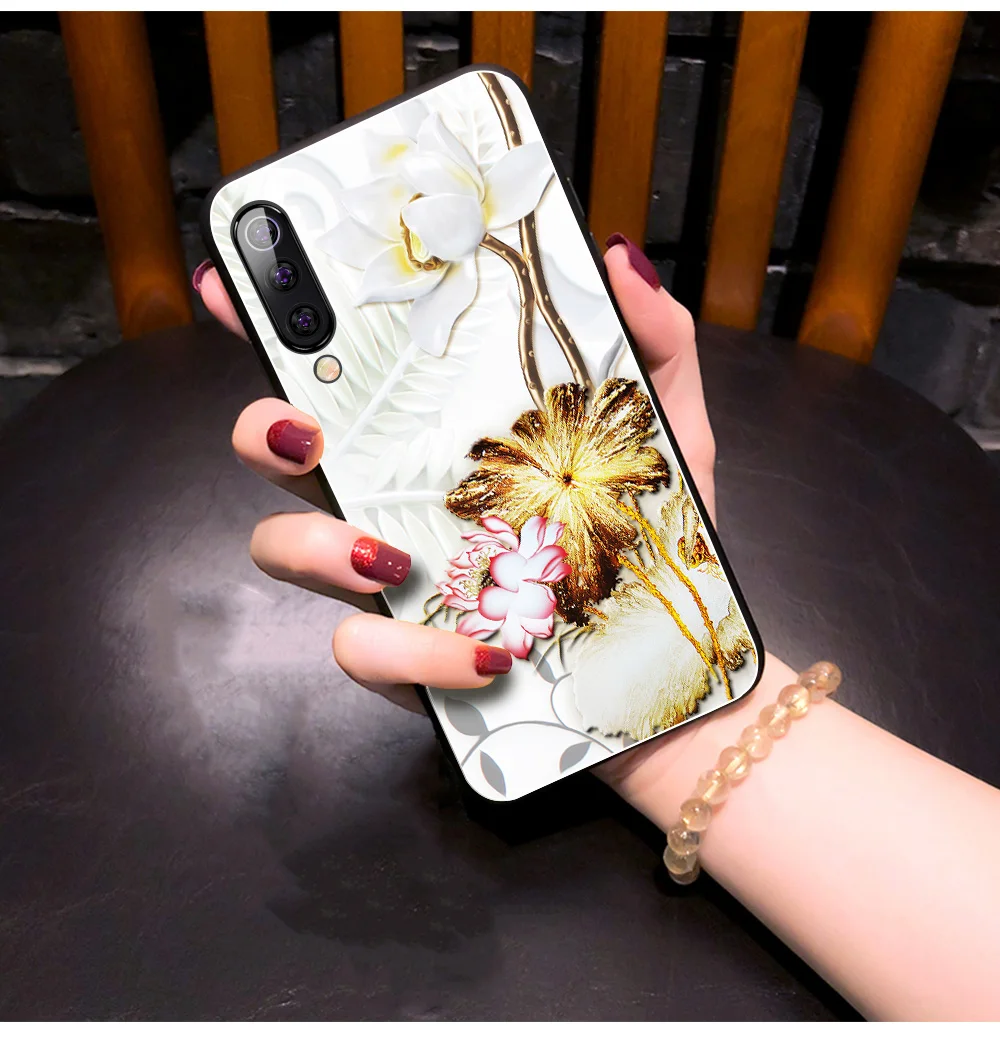 Для huawei P20 pro Чехол P30 задняя крышка lite для huawei honor 20 pro Чехол V20 mate ЖЕСТКИЙ ЦВЕТОК РОЗА ФЛОРА девушка женщина Индивидуальные