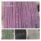 Оптовая продажа, 1 нитка, блестящие бусины из циркония, кристалл, граненые бусины Рондель для рукоделия, изготовления ювелирных изделий, аксессуары сделай сам 15 дюймов