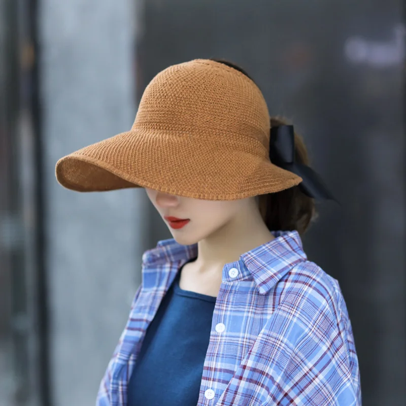 Новинка 2020 солнцезащитные кепки принцессы с пустой верхней частью рыбацкие