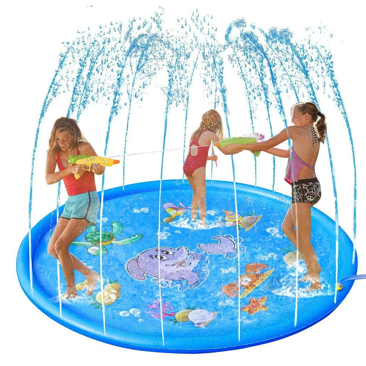 

Sprinkler Treadmill Children Inflatable Swimming Pool 170cm