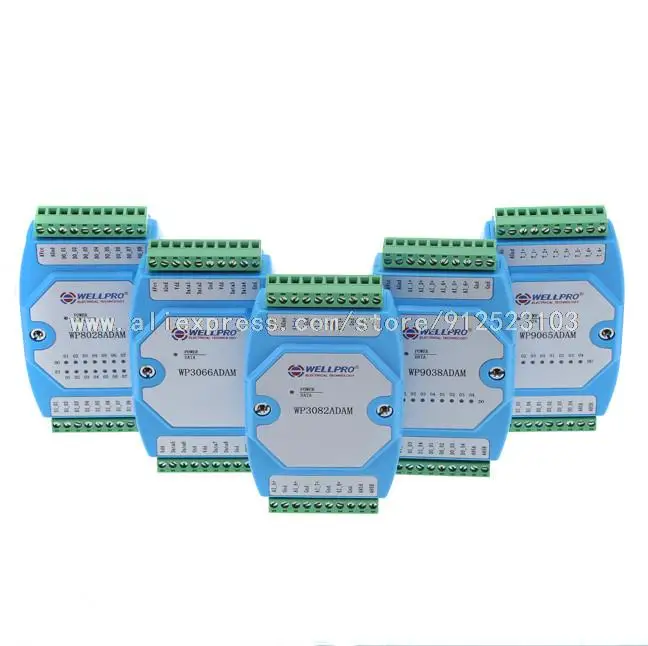 Digital output module switch isolated 16 roads DO RS485 MODBUS communication | Обустройство дома