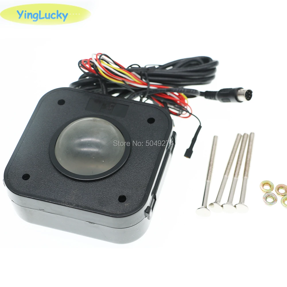 Yinglucky Аркада 4 5 см Светодиодная подсветка jamma трекбол мышь PS / 2 PCB соединитель Jamma