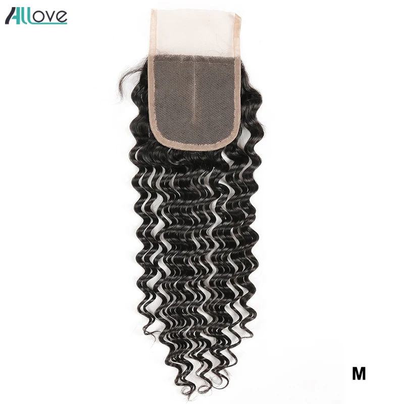 Глубокое волнистое закрытие 5X5 бразильское кружевное с детскими волосами не Реми