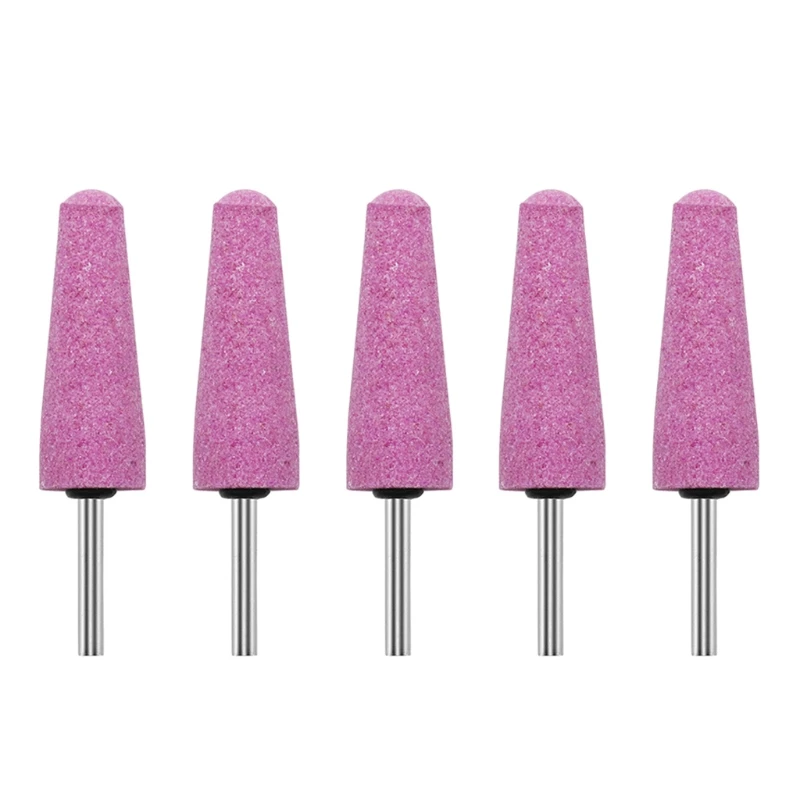 

N0HB 6mm Handle Grinding Wheel Mounted Grinding Stone Burr Pointed 6mm Shank Abrasive for Drill Grinding Stone Wheel Machine