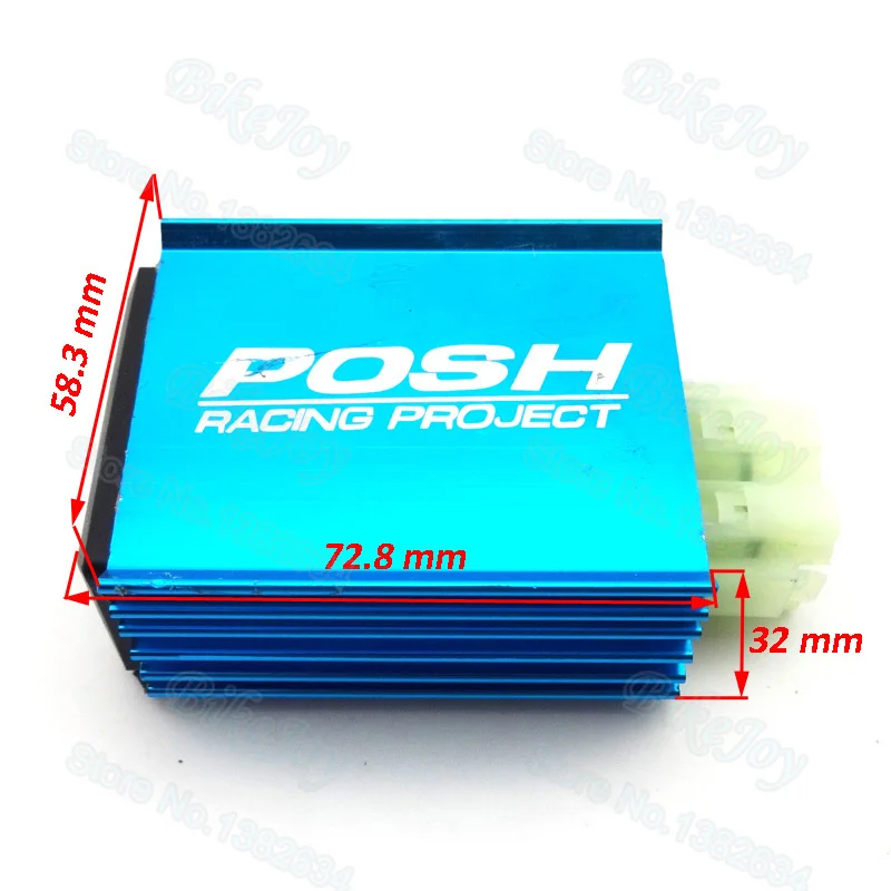 Синяя коробка зажигания AC CDI для скутера квадроцикла мотоцикла мотокросса|wire