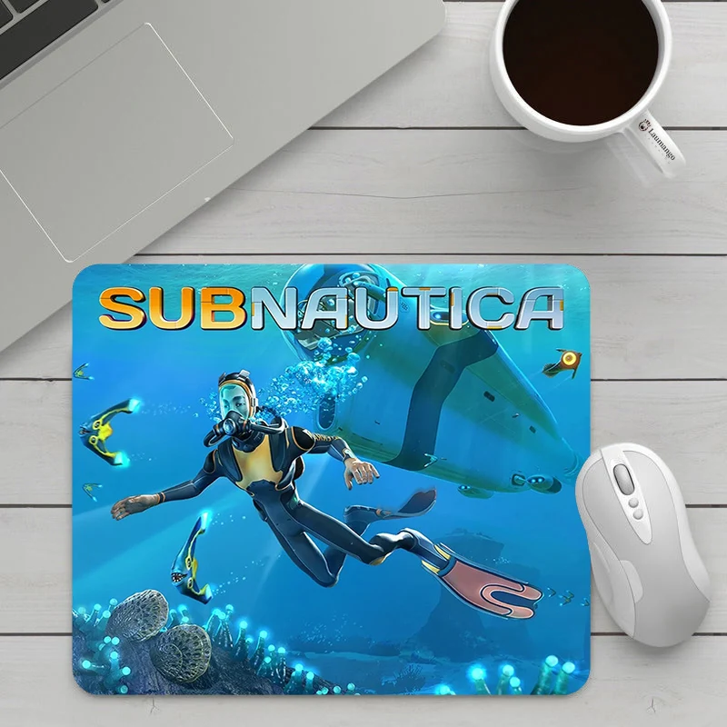 Игровой коврик для мыши Subnautica ПК резиновый компьютерной Varmilo Stitch скоростной