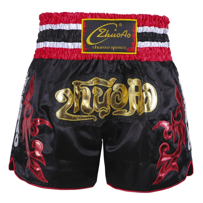 

Muay Thai Boxing Shorts Men's Women's Comprehensive Combat Free Sparring MMA Fight Bjj Boxeo Crossfit Pants Kids Sanda Clothing