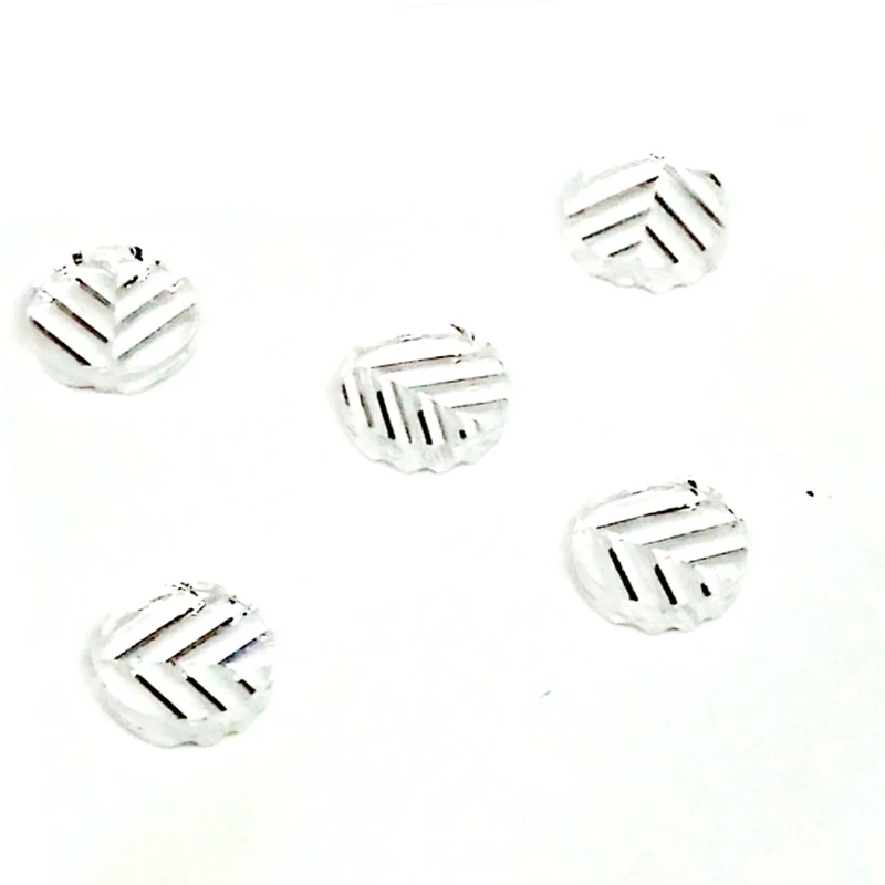 

5pcs 8mm Plastic Cross Lens for Red Green Blue IR Laser Diode Module