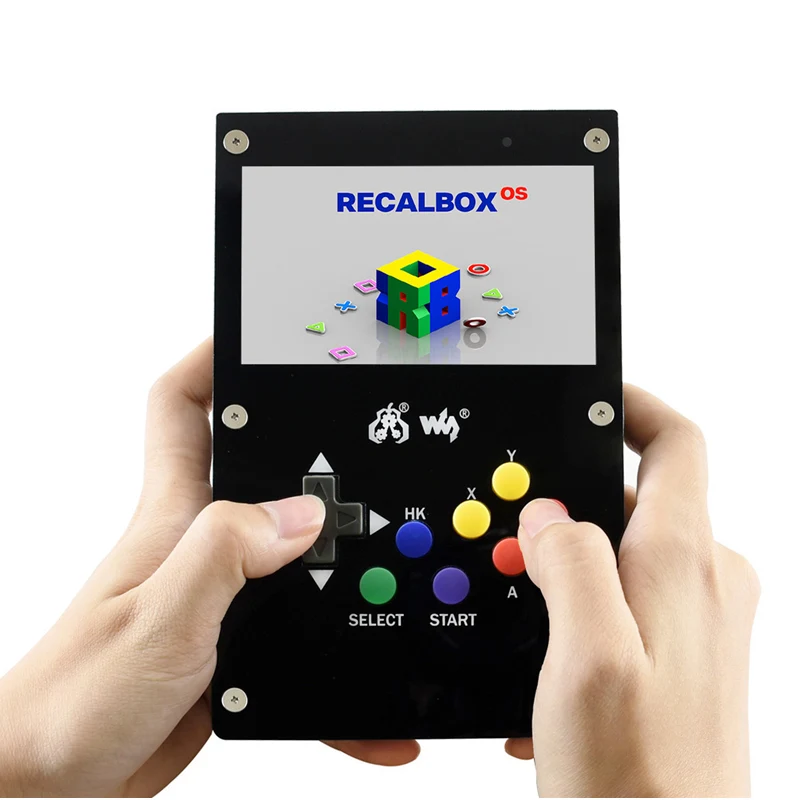 Геймпад 43 ретро портативный игровой плеер с Raspberry Pi 3B 4 3 дюйма консоль для
