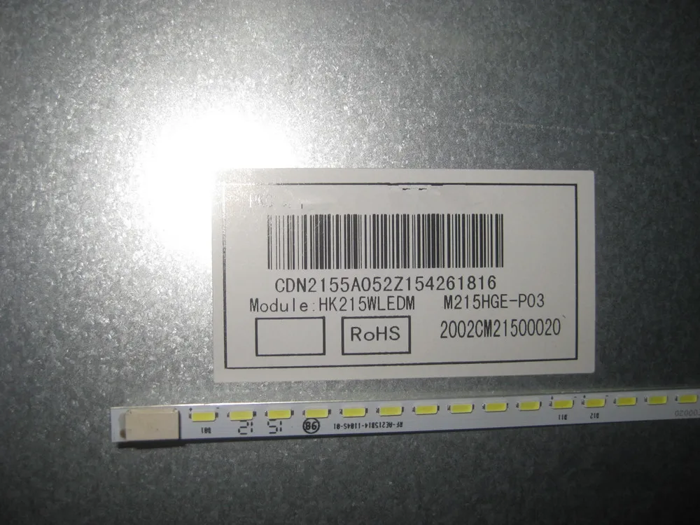 2 шт. x 21 5 Дюймов Оригинальный светодиодный ТВ освещенная контржурным светом