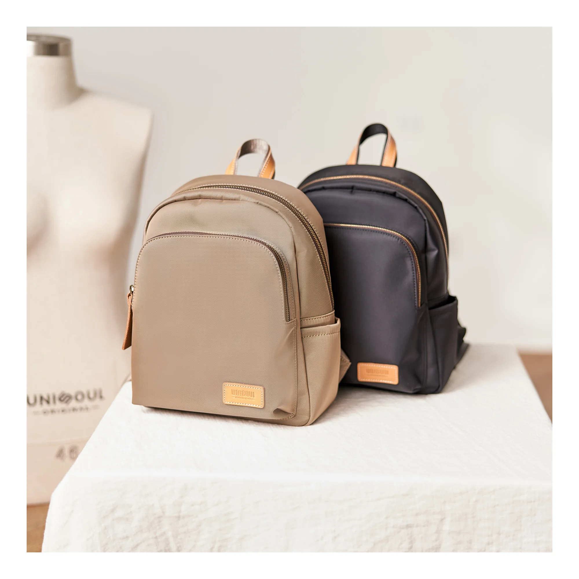 

School Laptop Backpack Cute Travel Simple Vintage Soft Girl Large Capacity Backpack Korean Fashion Mochila Hombre Bags DE50SJB