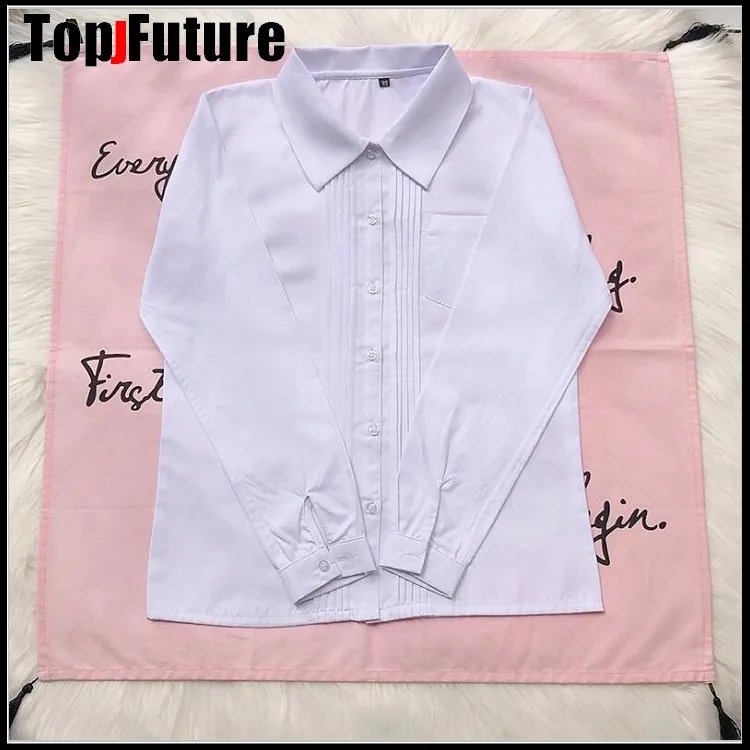 Черная хлопковая школьная форма Jk с длинными рукавами для девочек большая