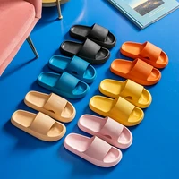 women thick platform slippers indoor bathroom slipper soft eva anti slip couples home floor slides ladies summer shoes