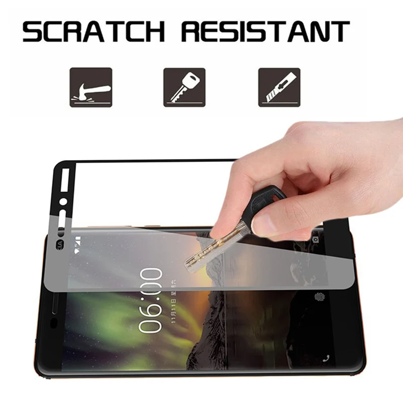 9h tempered glass for nokia 7 plus screen protector for nokia 2 2 1 3 3 1 protective glass on nokia 5 5 1 6 6 1 2018 free global shipping