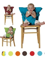 portable infant dining high dinning cover seat safety belt feeding baby care accessories kids chair travel foldable baby chair