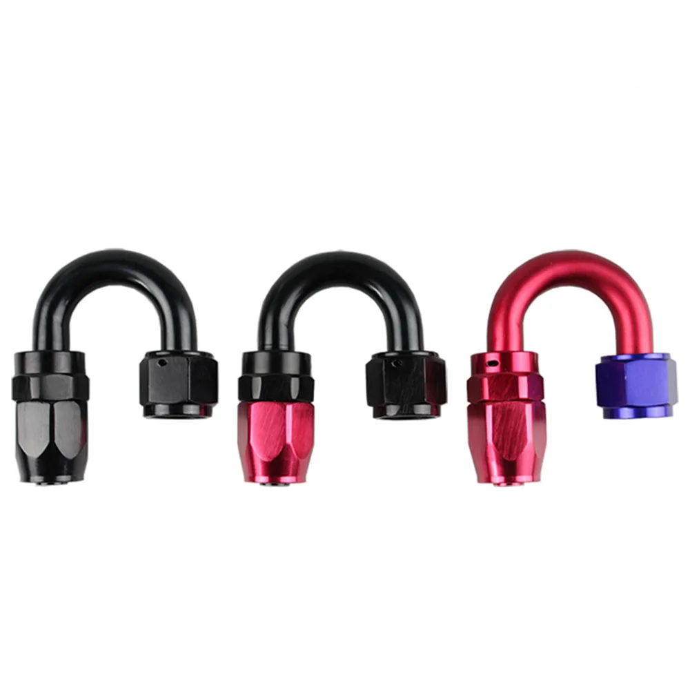 Анозированный алюминий 180 градусов масло топливо поворотный фитинг топливный