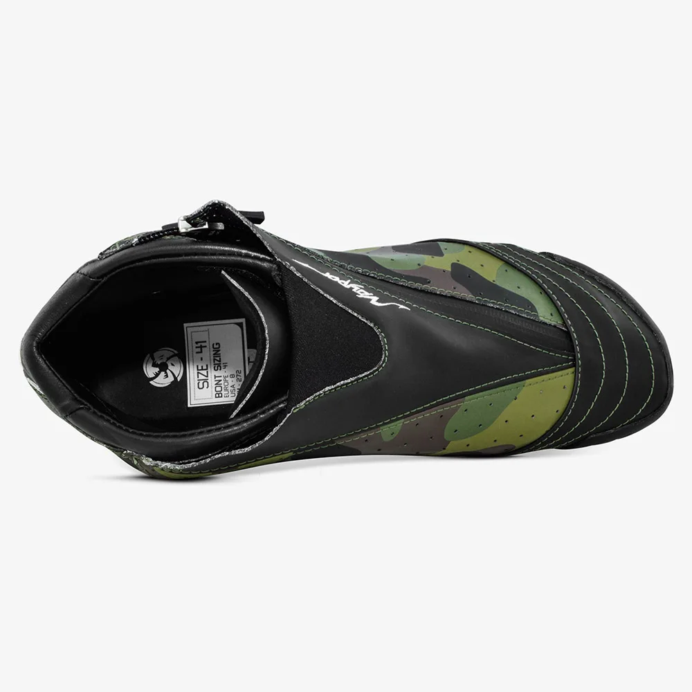 BONT Vaypor молния Toebox inline скейт углерода скейт Профессиональный Катание на коньках ботинки камуфляж