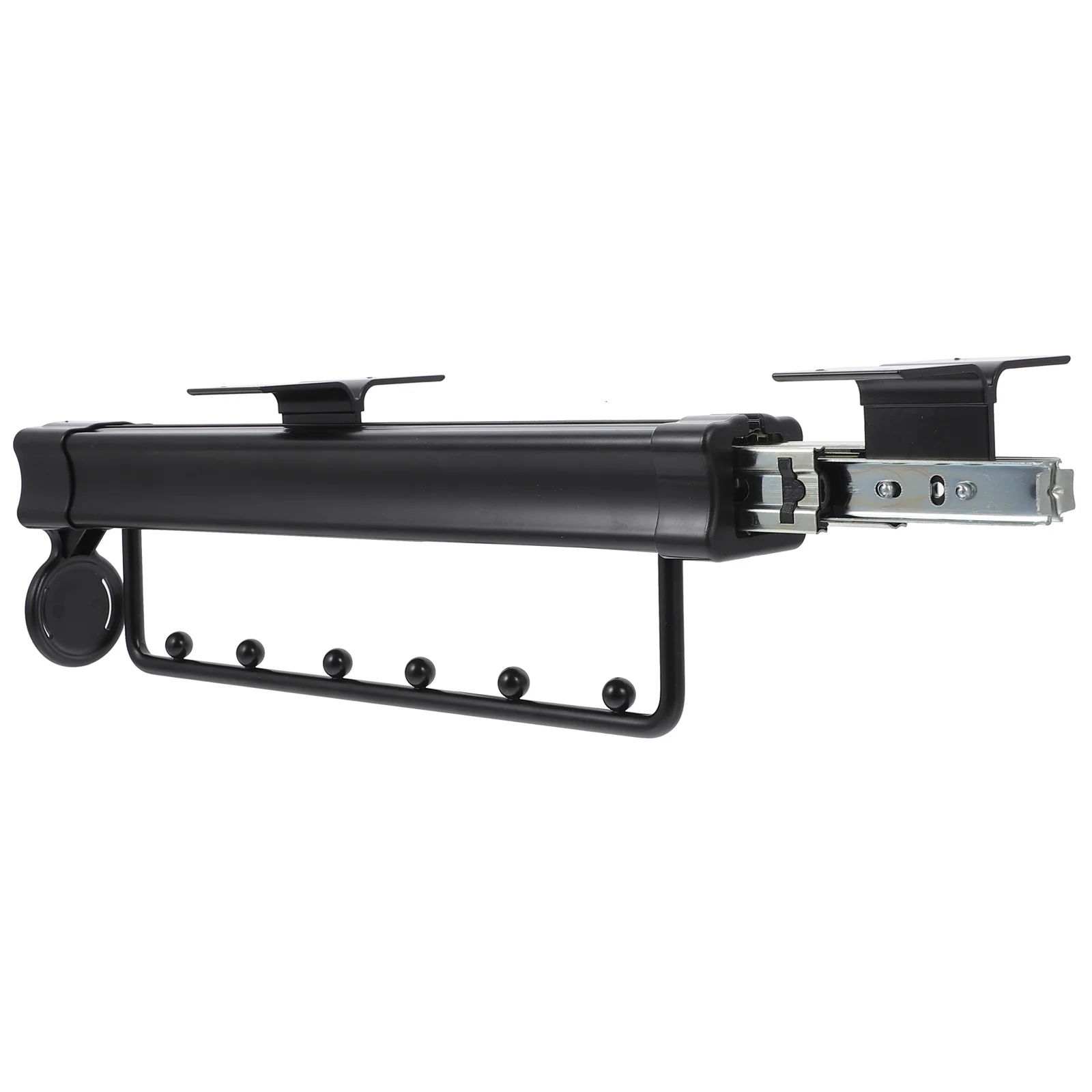 

1Pc Retractable Closet Clothes Rod Durable Wardrobe Hanger Clothing Rod